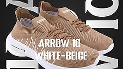 Arrow 10 White-Beige